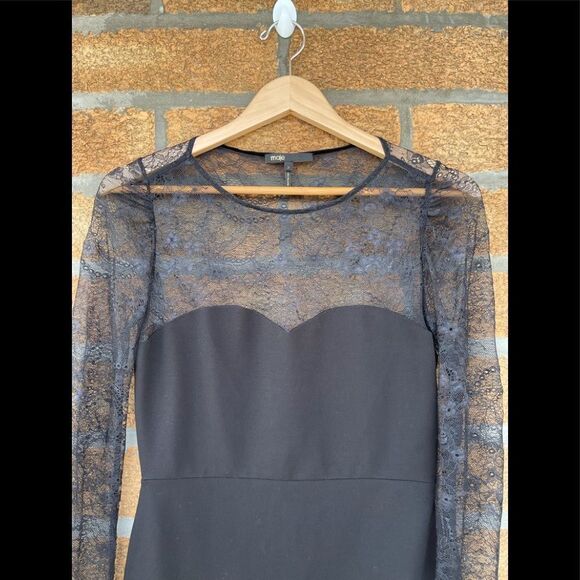 Maje mesh dress size 2 - Picture 4 of 9
